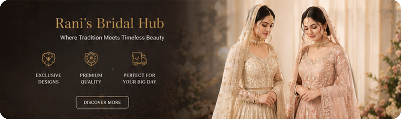 Rani's Bridal Hub — Your Dream Look, Our Passion